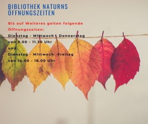 aktuelle Öffnungszeiten